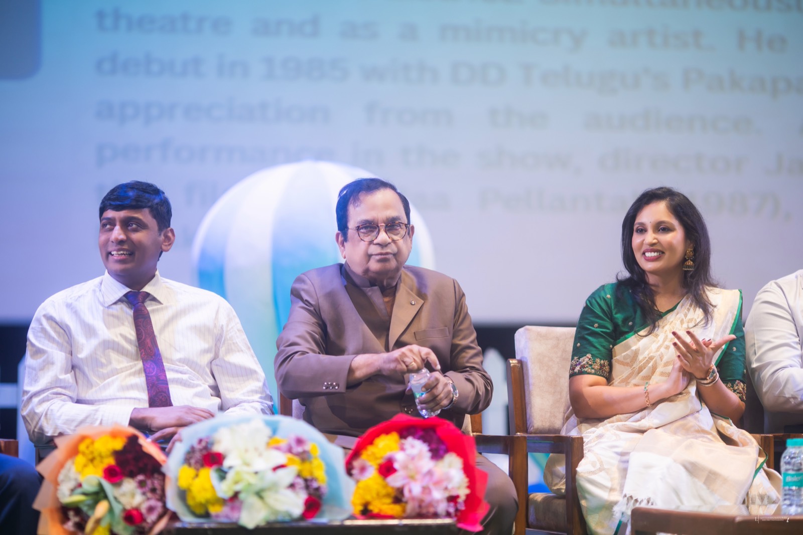 Chief guests and founders at Safari Kid Annual Day